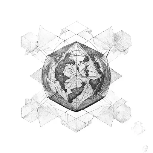 Atlas With Two Wolds