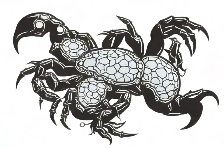 Scorpion With Opal Stone