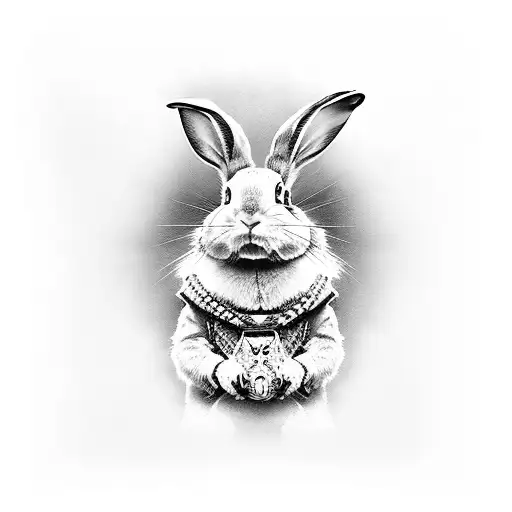 Crazy Rabbit Whith Ak47