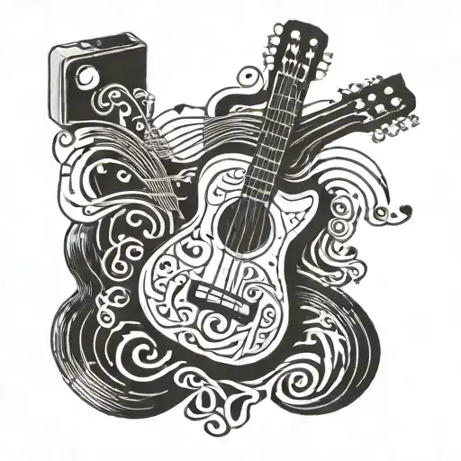 Guitar Notes Fingerboard