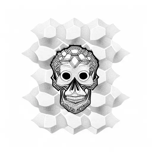Skull Honeycomb Hive Cogs