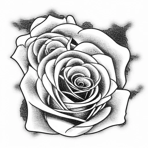 Tombstone And Dark Roses And Art Work