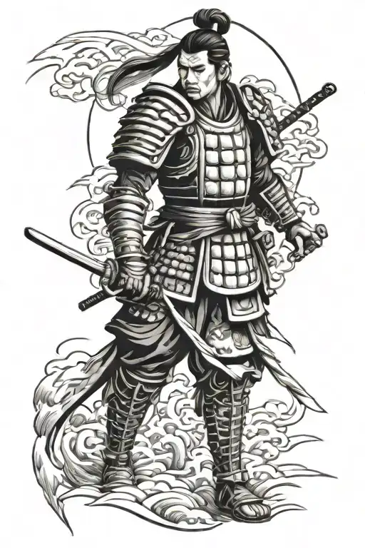 Samurai Warrior Standing