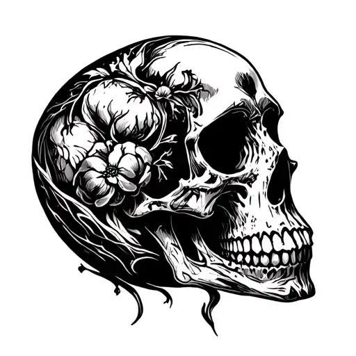 Skull Mysterious And Dark