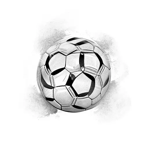 Flamengo Logo Combined With A Soccer Ball