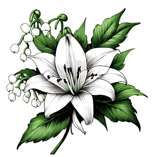 Anduin Wrynn With Lily Of The Valley Flower