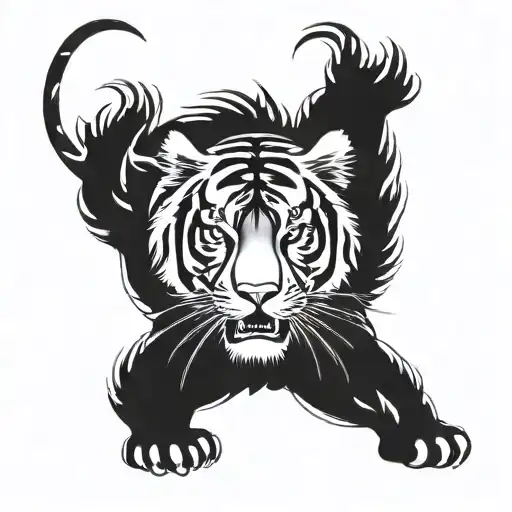 Shotokan Karate Tiger And Dojo Kun