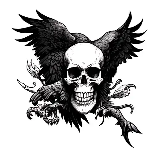 Skull And Eagle Chest