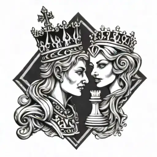 Chess King And Queen