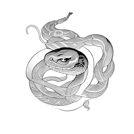 Witness Text With Snake