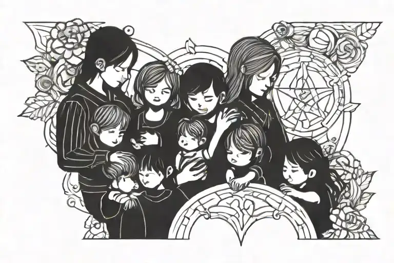 Family Togetherness Line Work