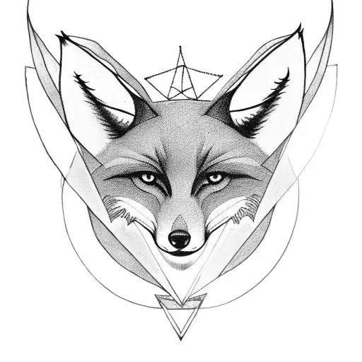 Fox With Satanic Pentagram