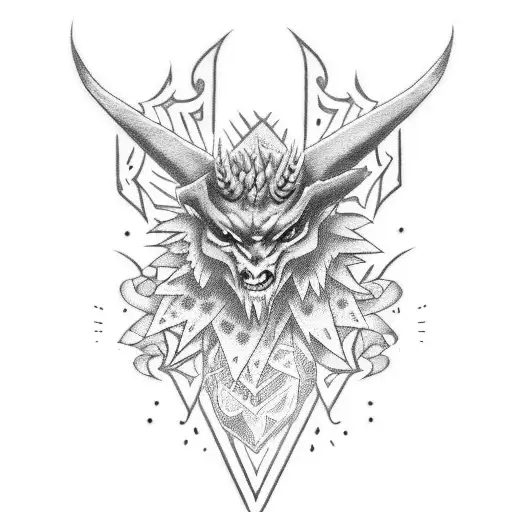 Satanic Cute Emo Girl