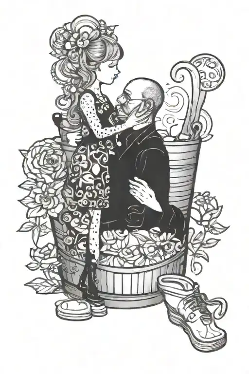 Father Daughter Love Bucket