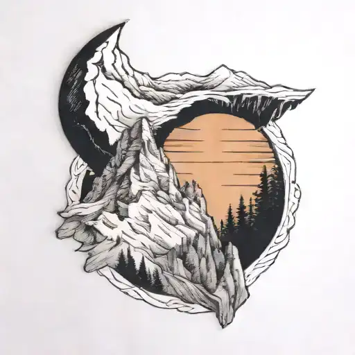 Vinyl With A Mountain In It