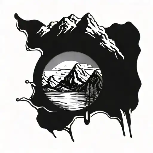 Vinyl With A Mountain Inside