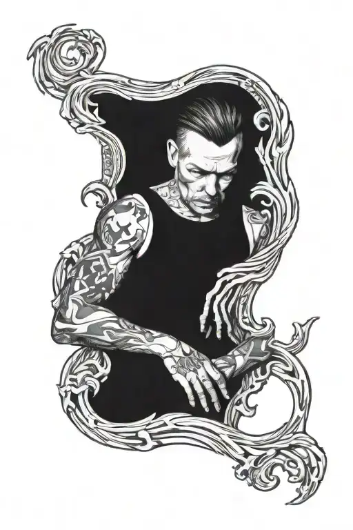 Broken Hearted Man Holding