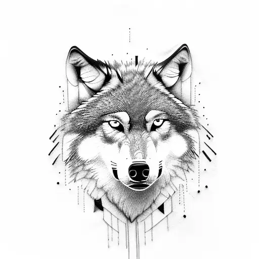 Wolf And A Raven Together