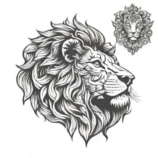 Bible And Lion