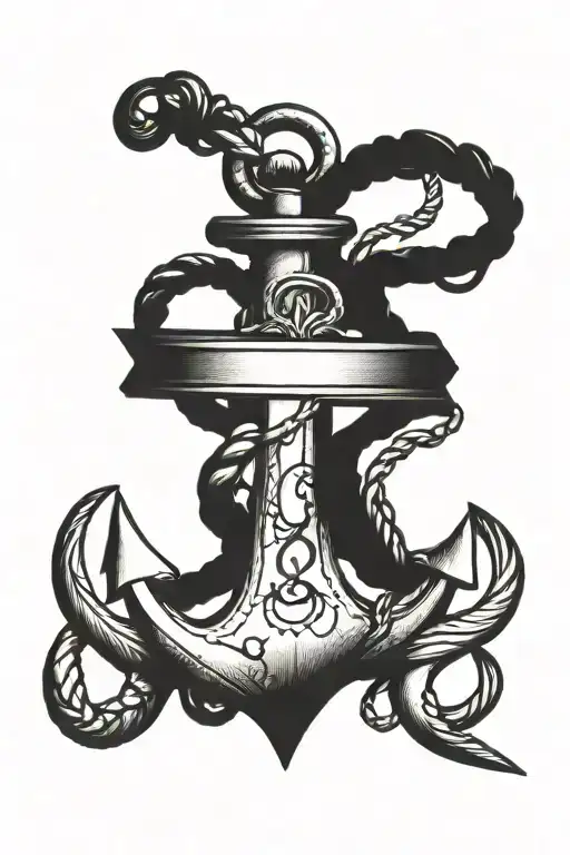 Navy Anchor