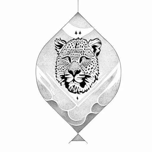 Leopand In The Mountain