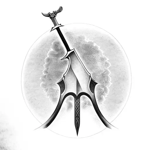 Sword Going Into Crow