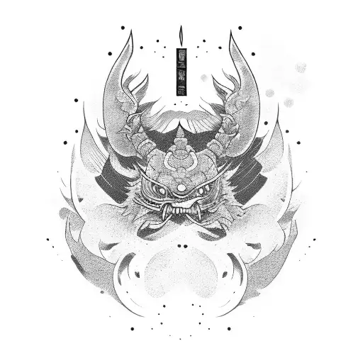 Katana And Japanese Saying