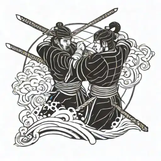 Samurai Sparring Jacuzzi