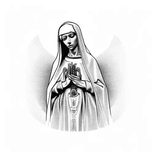 Full Body Virgin Mary