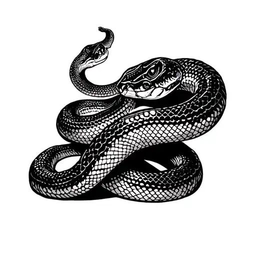 Big Snake On The Back