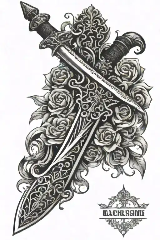 Sword With Engravings