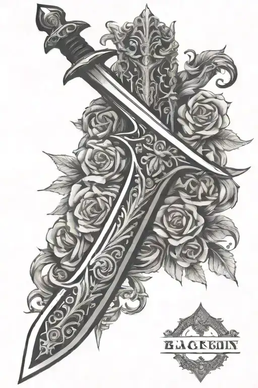 Sword With Engravings