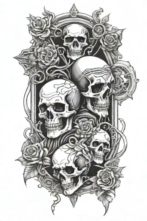 Brothers Till Death Tarot Card