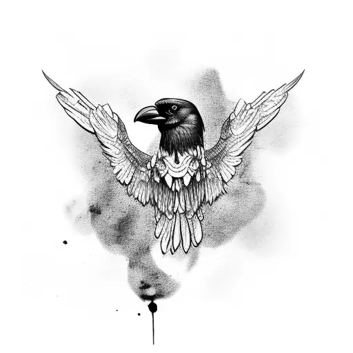 Crow Morbid Background