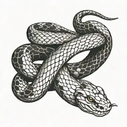 Snake Wrapped Shoulder