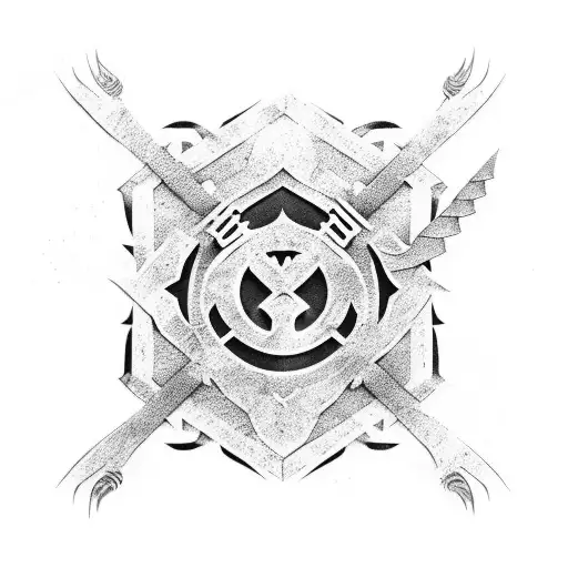 Wu Tang Symbol With Samurai's