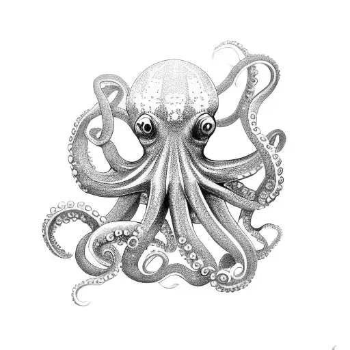 Octopus With Crystals