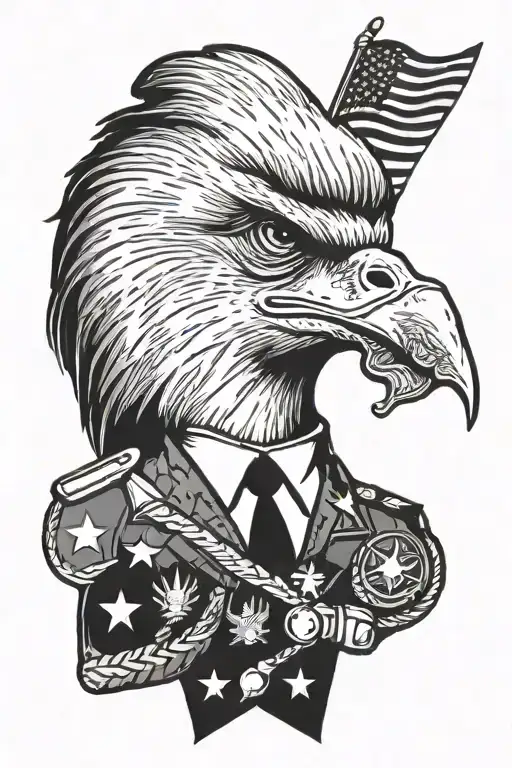 American Military Pro Trump