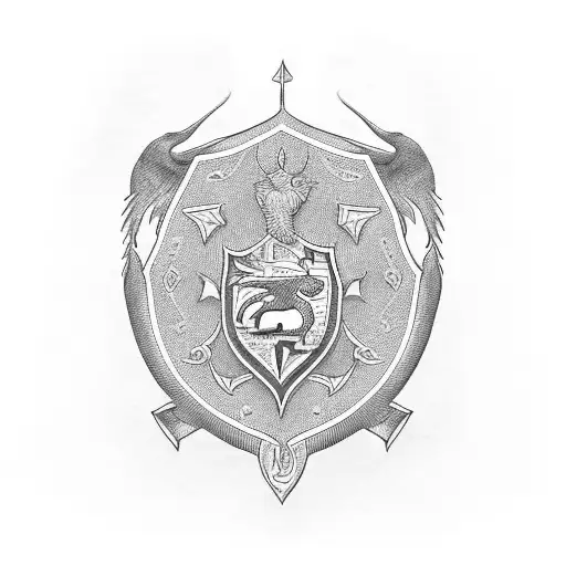 South African Family Crest Petersen