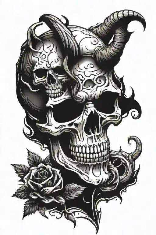 Skull And Devil