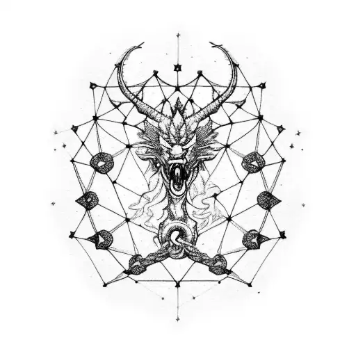 Cancer Constellation Dragon Hearth