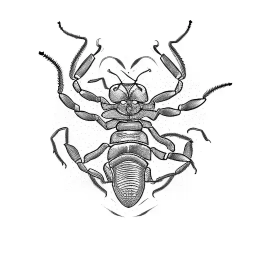 A Scorpion Crawling Out Of A Military Boot