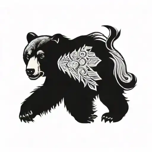 Grizzly Bear Running