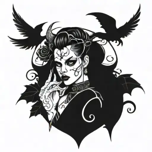 Gothic Feminine Satanic