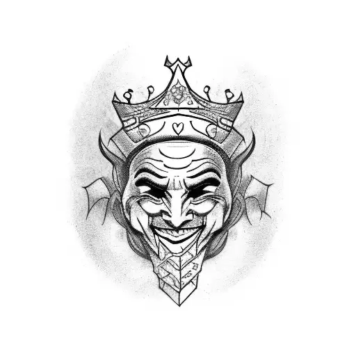 A Jester Hat Transitioned Into A Regal Crown