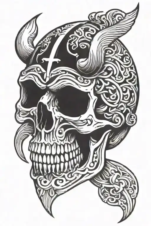 Viking Skull