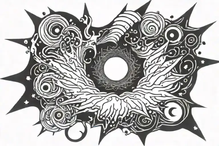 Black Hole Eating Star