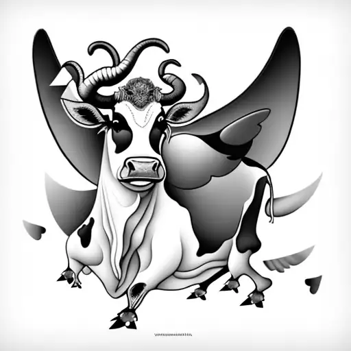 A Cow With Wings