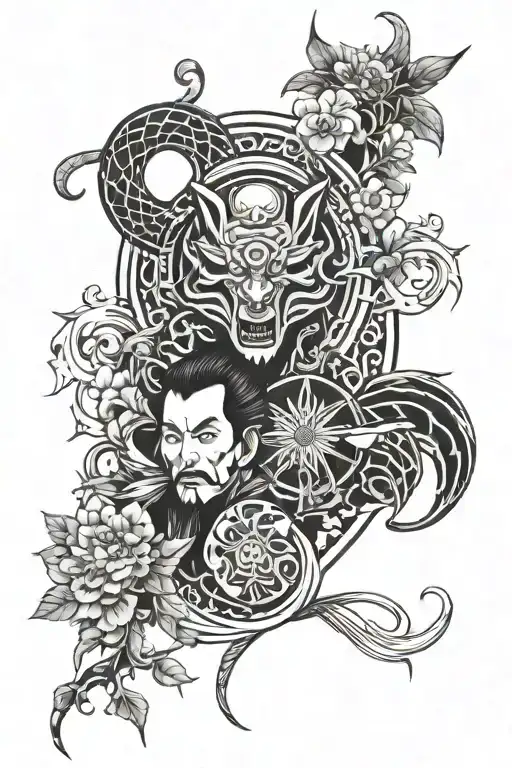 Japanese And Gothic Style