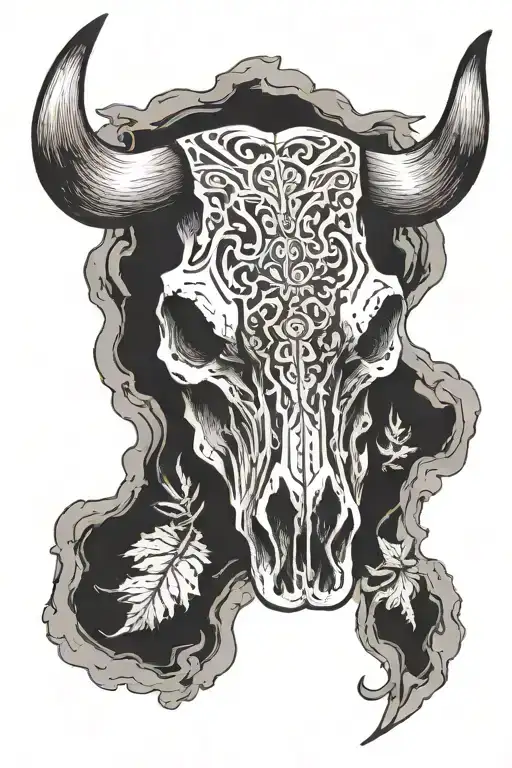 Longhorn Skull
